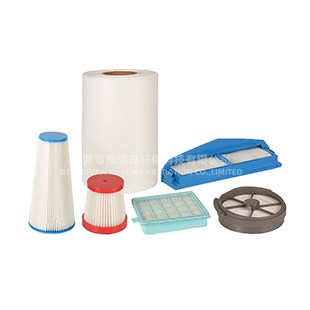 Efiicient filter paper for vacuum cleaner