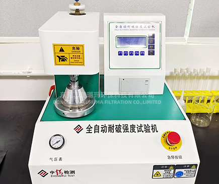 Bursting strength tester