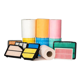 Non woven air filter paper for engine