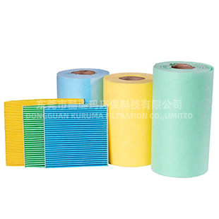 Non-woven filter paper for airconditioning