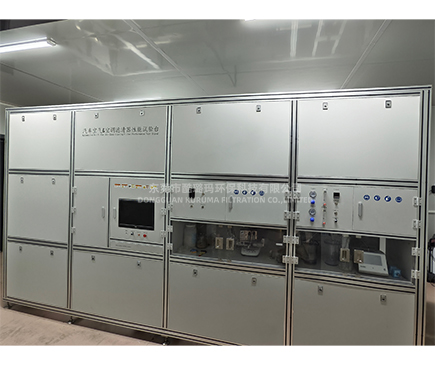 Automotive air&cabin filter performance test stand